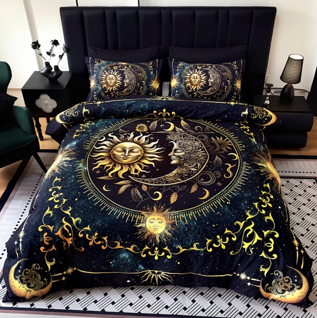 Celestara™ Sun & Moon Duvet Set