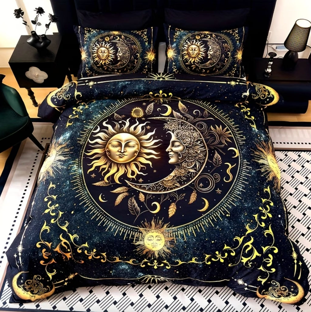 Celestara™ Sun & Moon Duvet Set