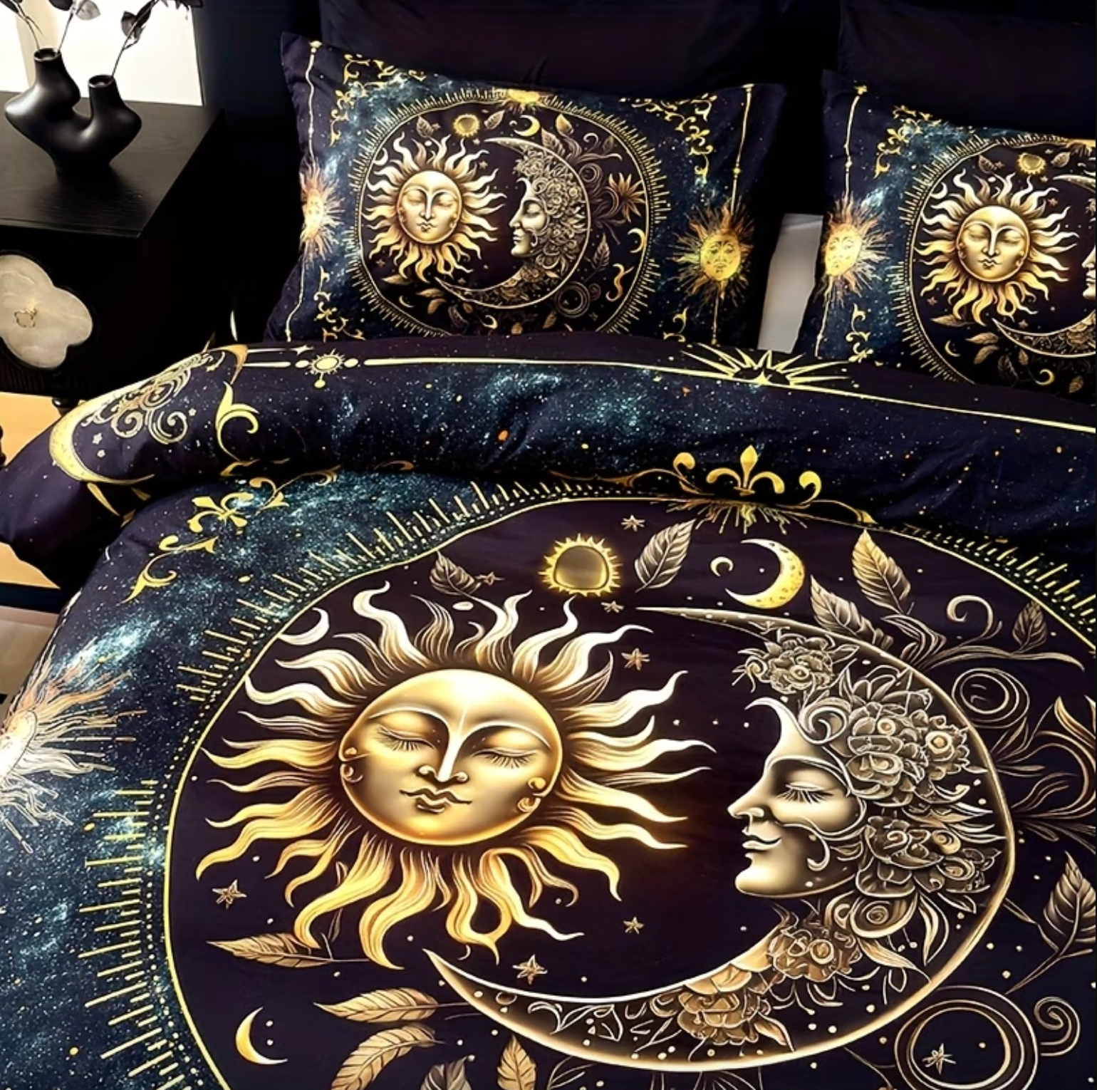 Celestara™ Sun & Moon Duvet Set