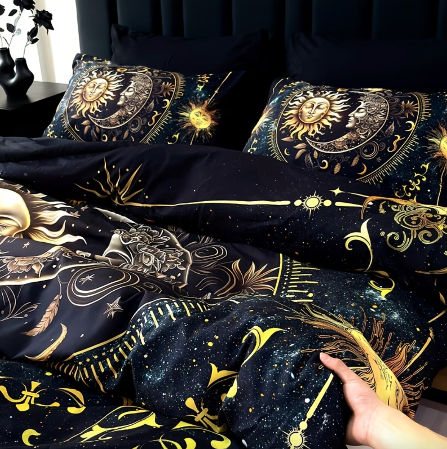 Celestara™ Sun & Moon Duvet Set