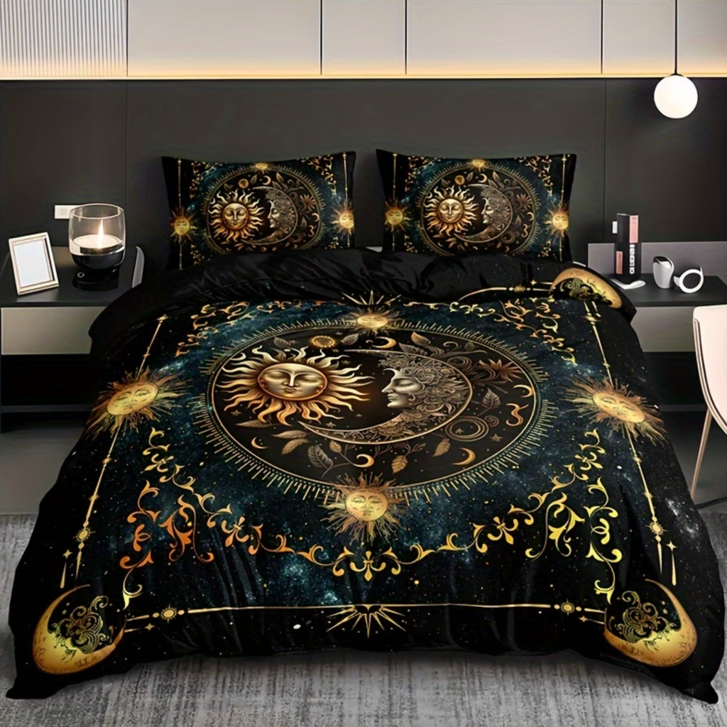 Celestara™ Sun & Moon Duvet Set
