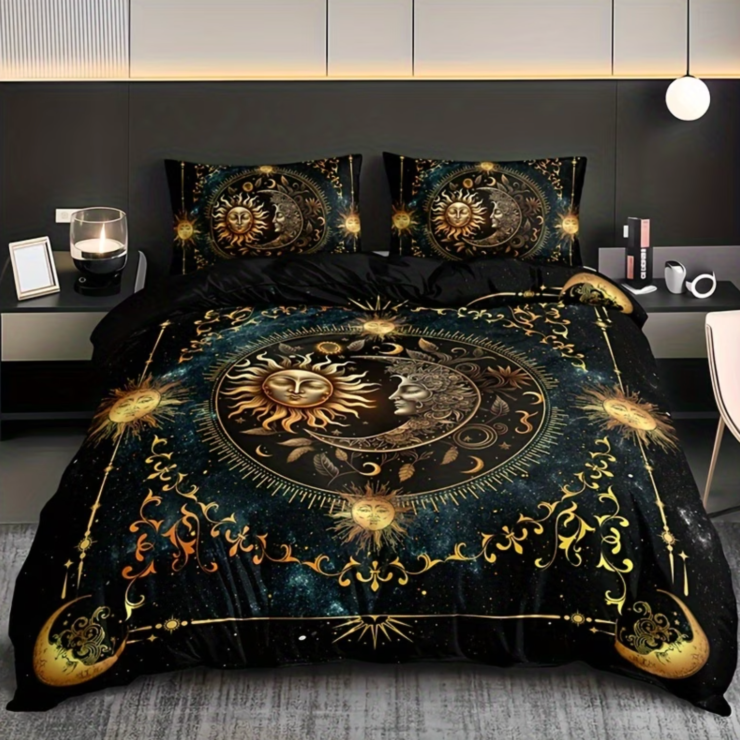 Celestara™ Sun & Moon Duvet Set