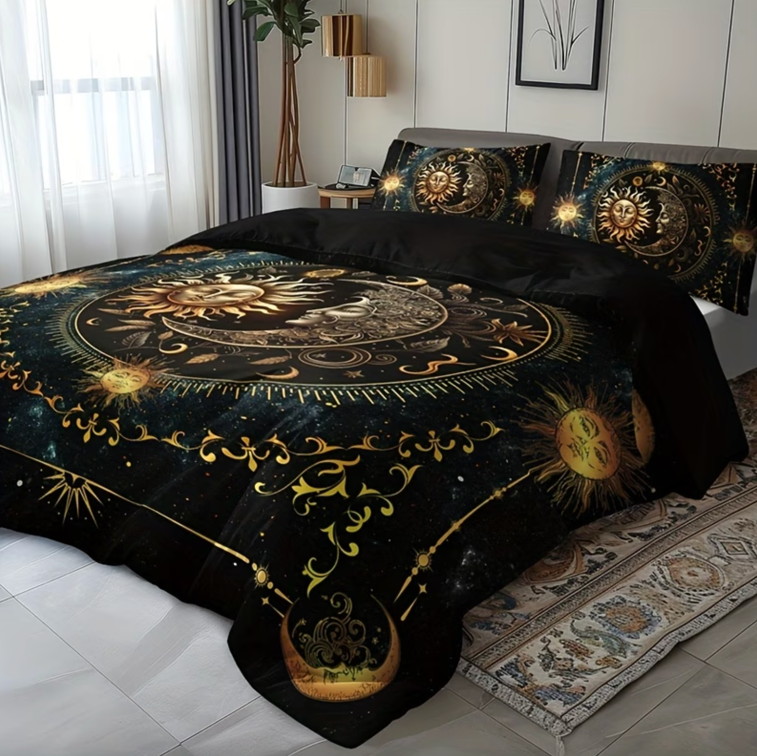 Celestara™ Sun & Moon Duvet Set