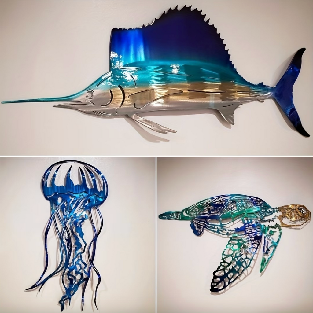 DeepBlue™ - Nautical Metal Wall Decor