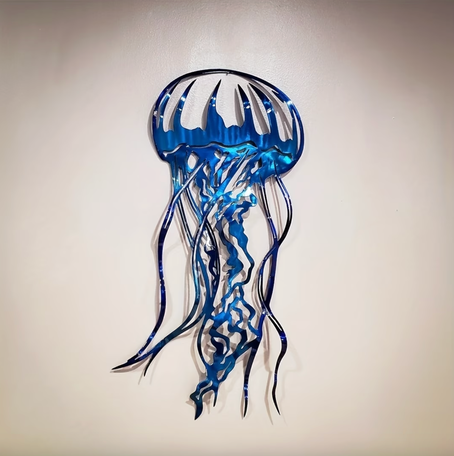 DeepBlue™ - Nautical Metal Wall Decor Jellyfish