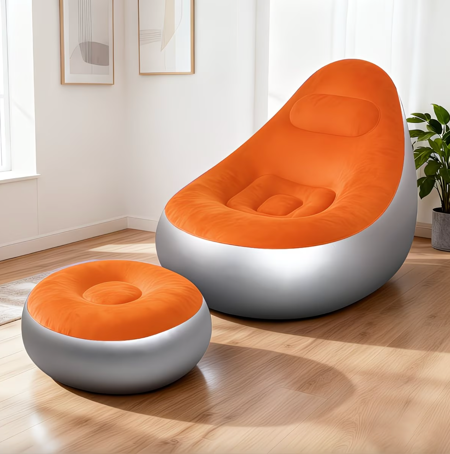 CloudRest™ - Inflatable Lounge Chair Orange