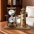 Aurelian Sands™ - Vintage Lighthouse Hourglass