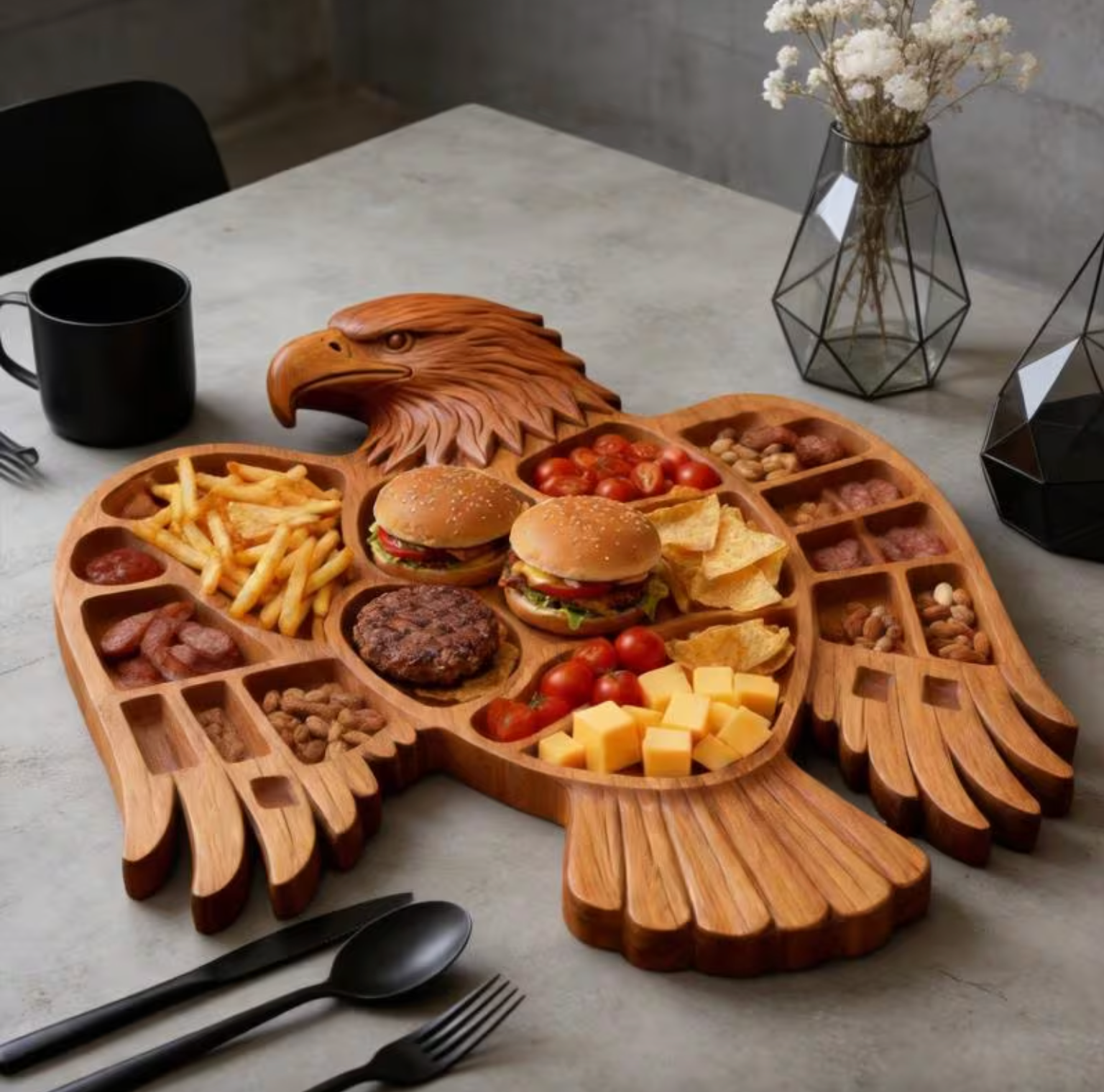 The Gathering Wing™ – Eagle Charcuterie Board