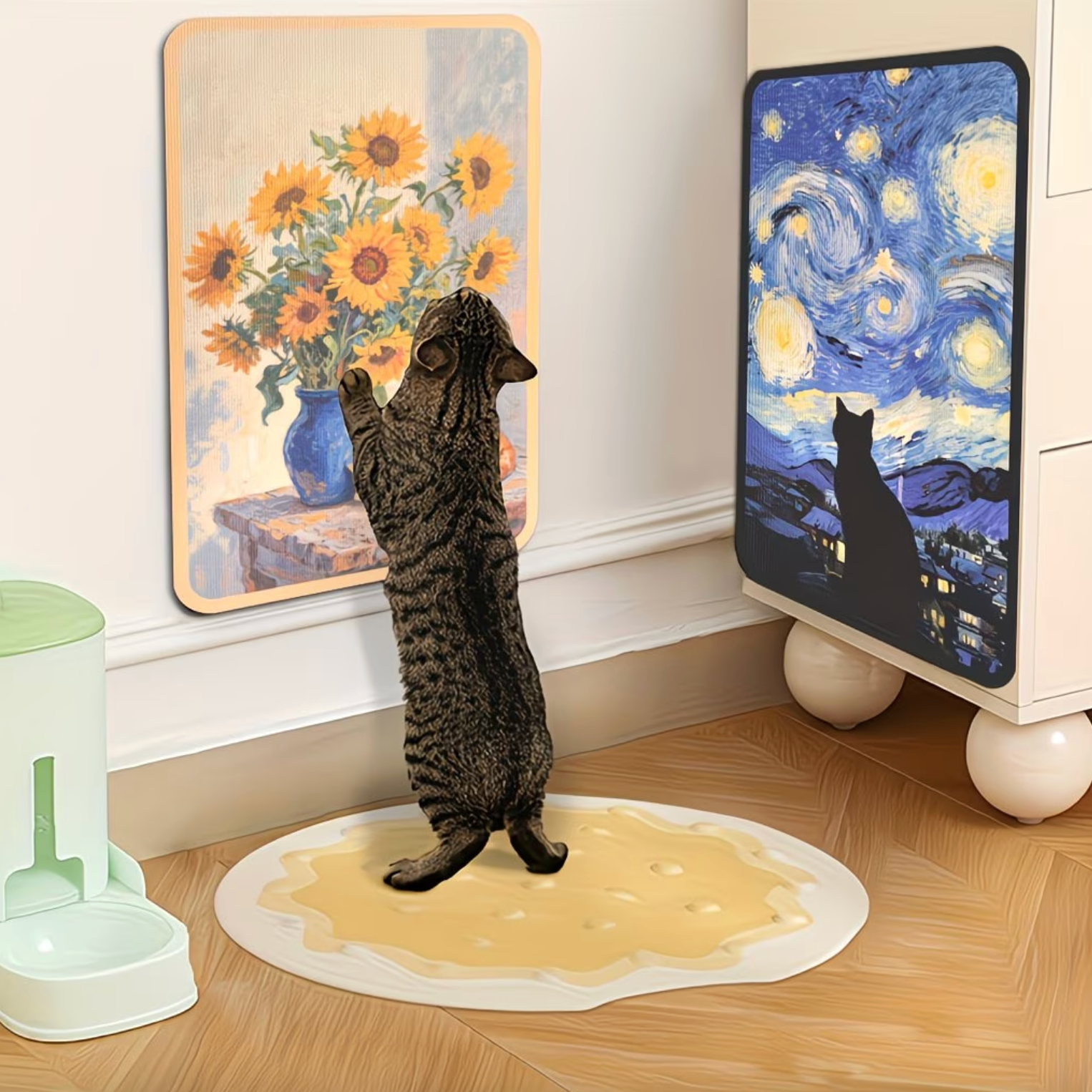 Purrtrait™ - Artistic Cat Scratching Board