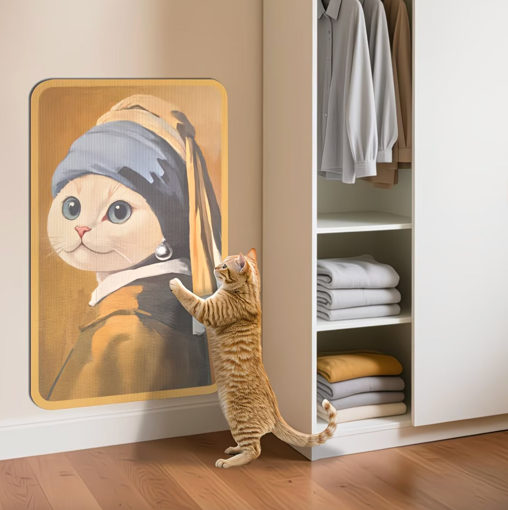 Purrtrait™ - Artistic Cat Scratching Board