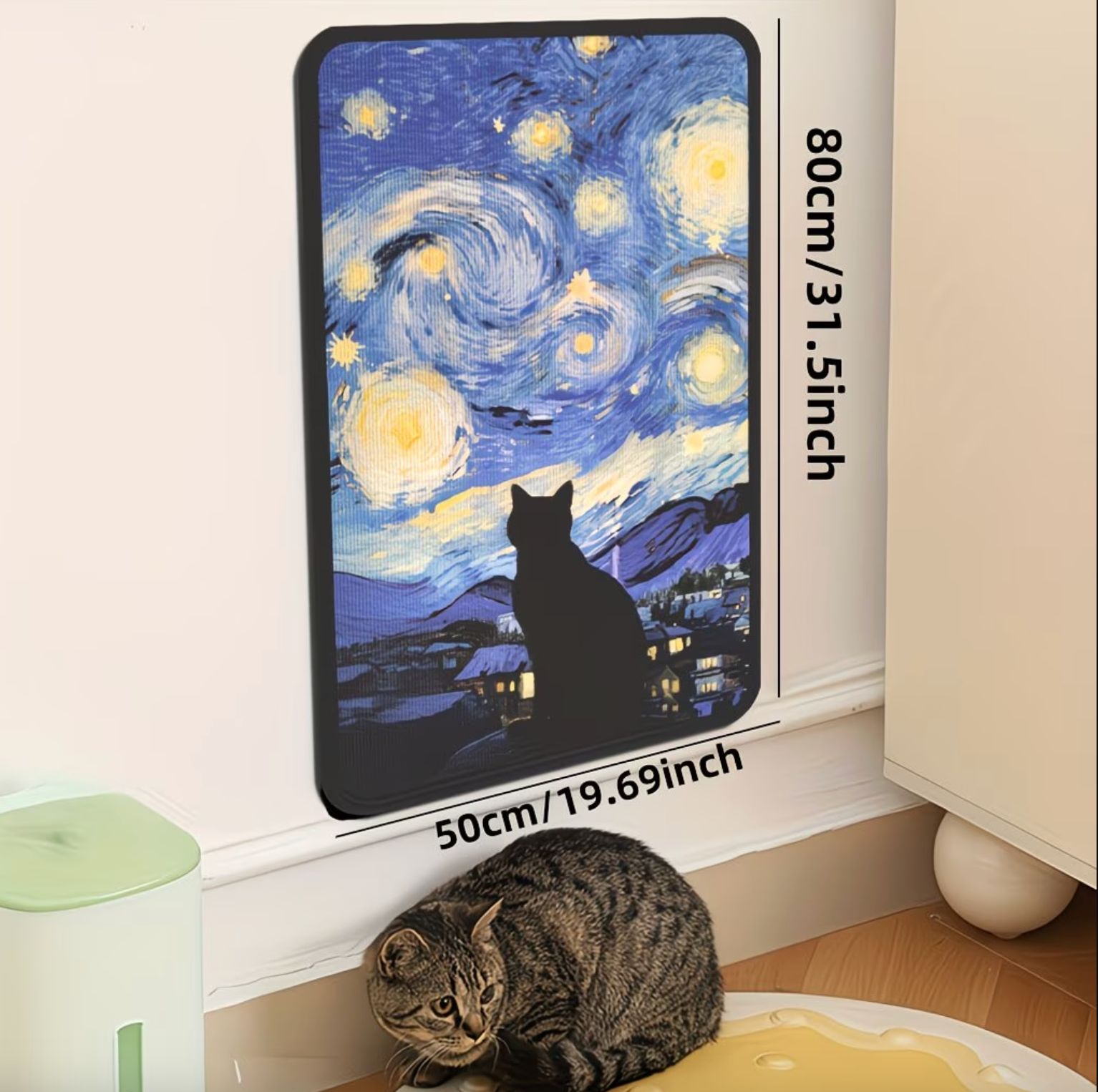 Purrtrait™ - Artistic Cat Scratching Board
