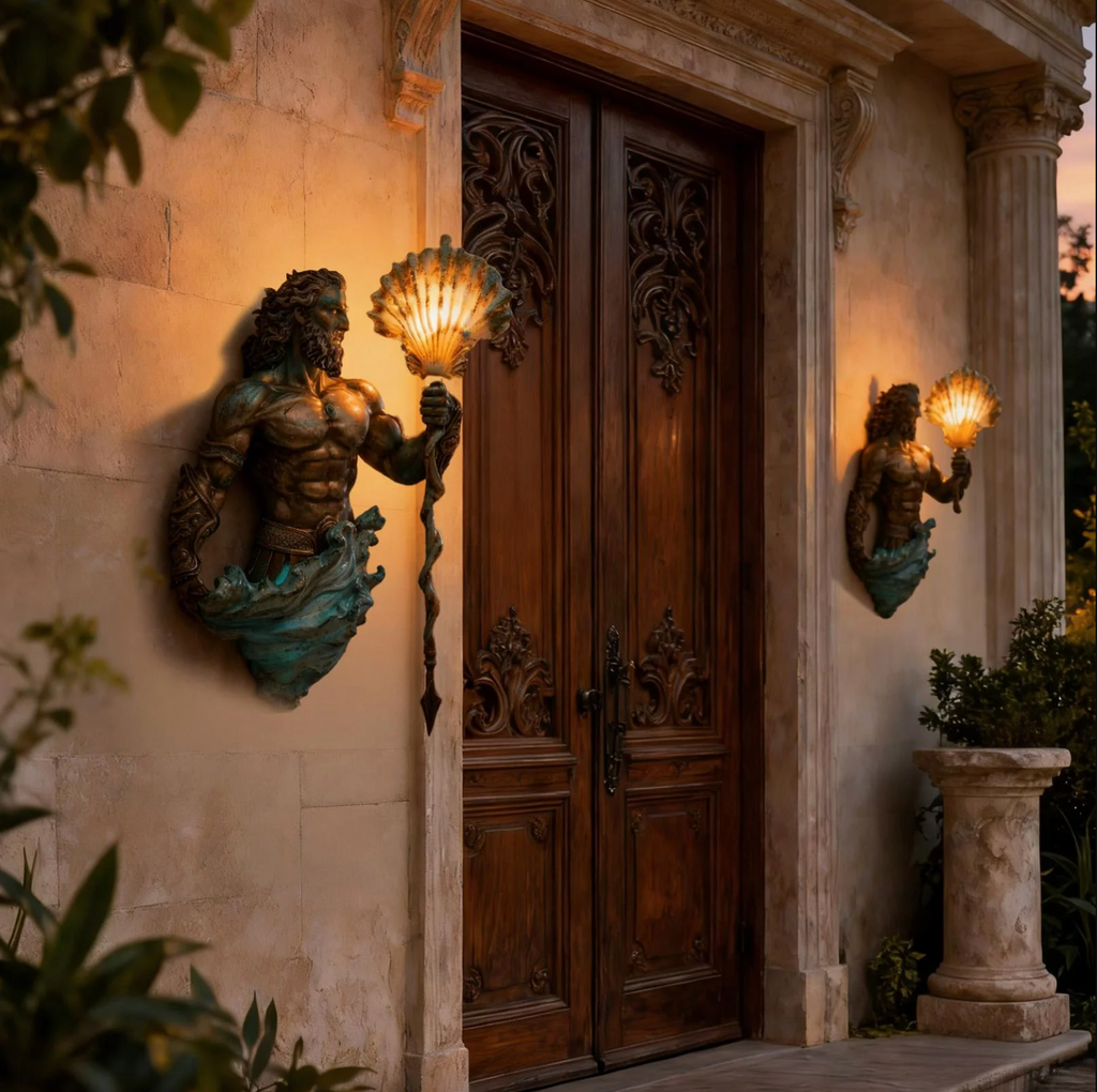 Poseirion™ – Titan of the Seas Glow Wall Lamp