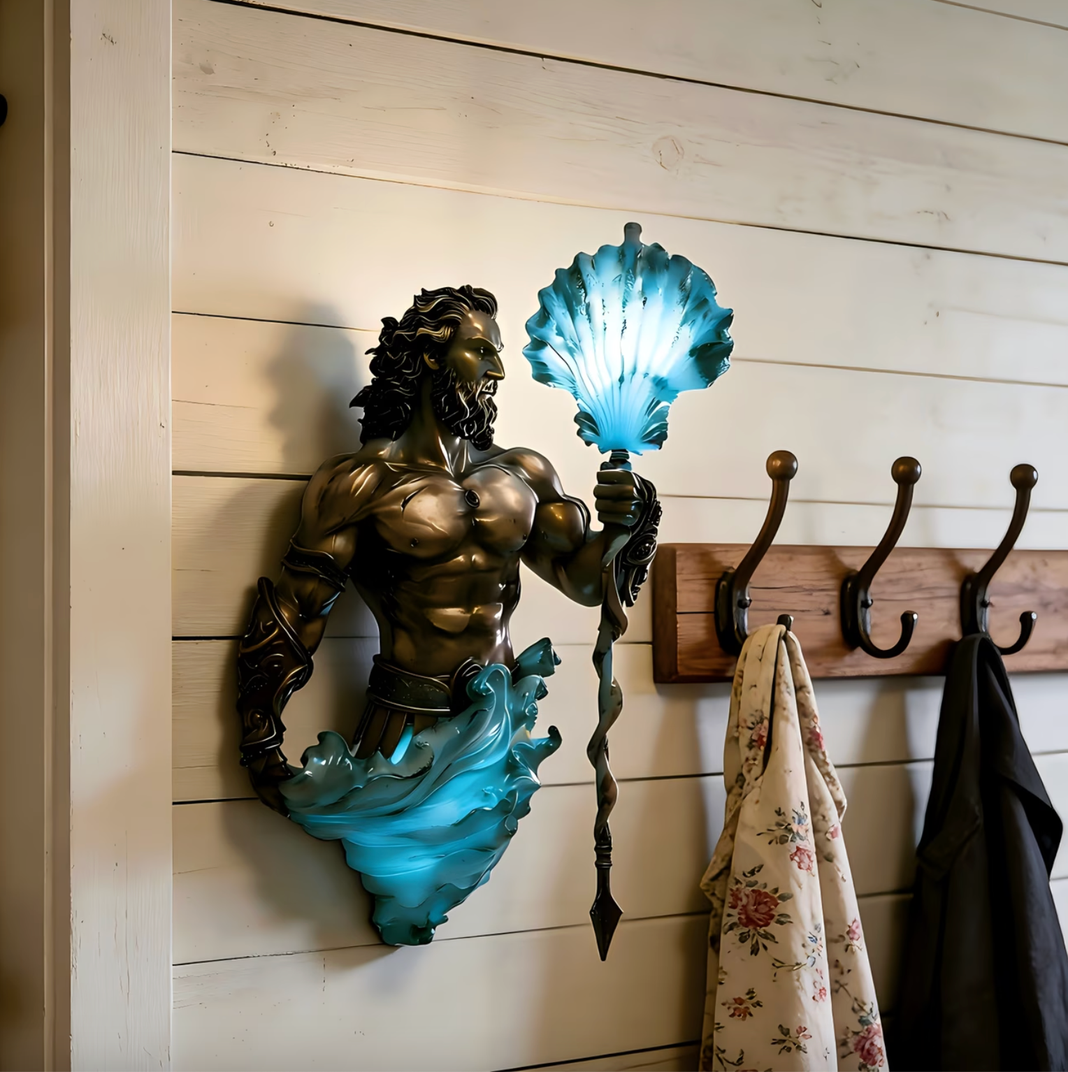 Poseirion™ – Titan of the Seas Glow Wall Lamp