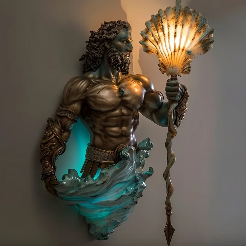 Poseirion™ – Titan of the Seas Glow Wall Lamp
