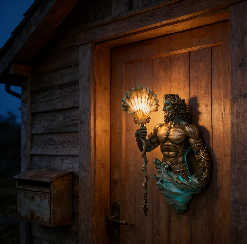 Poseirion™ – Titan of the Seas Glow Wall Lamp