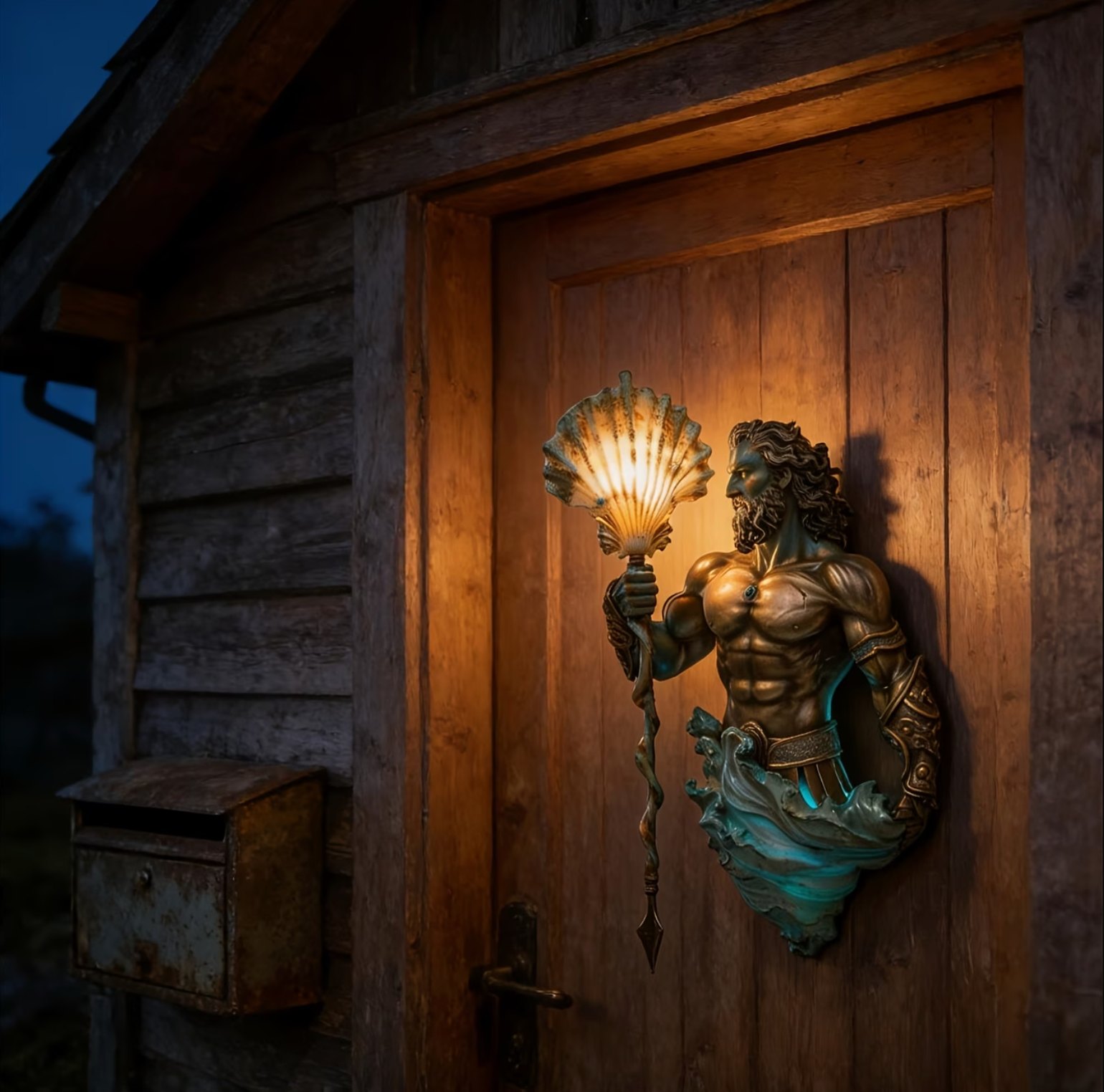 Poseirion™ – Titan of the Seas Glow Wall Lamp