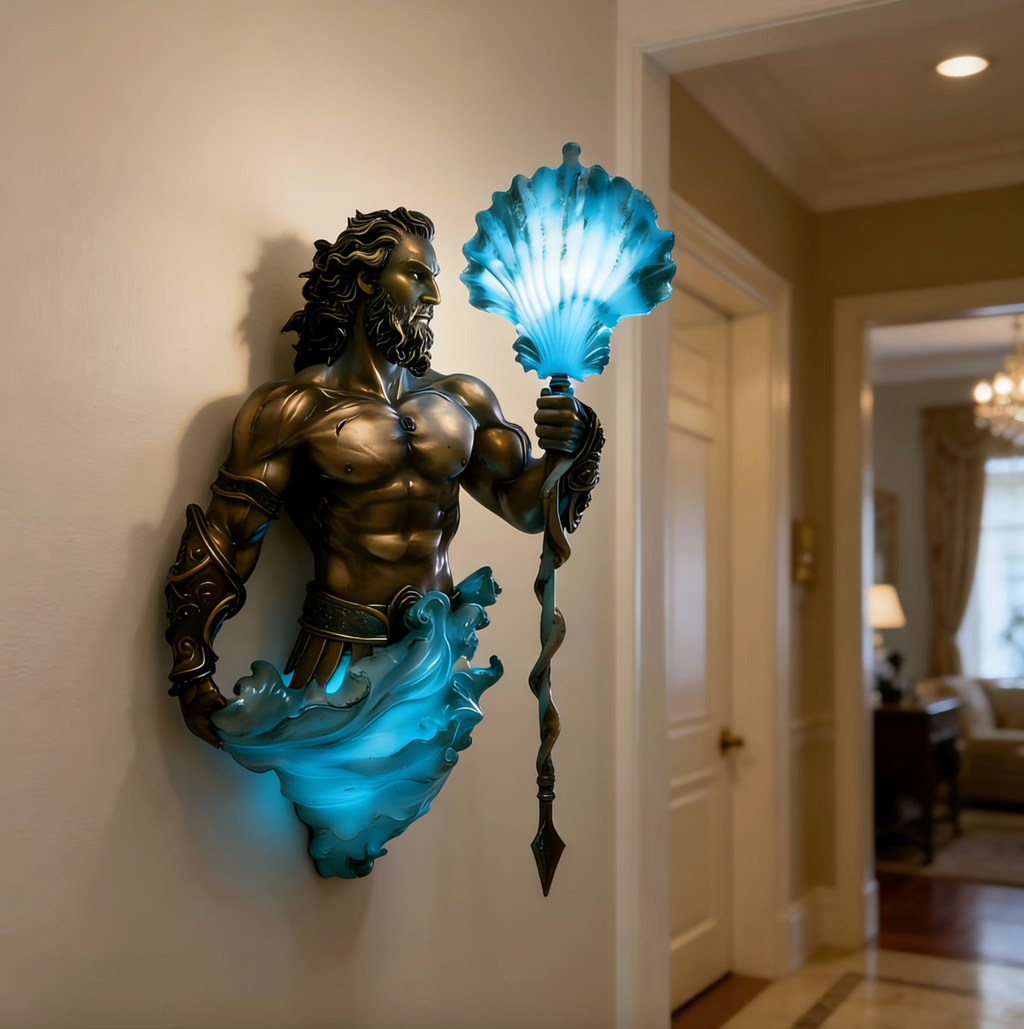 Poseirion™ – Titan of the Seas Glow Wall Lamp