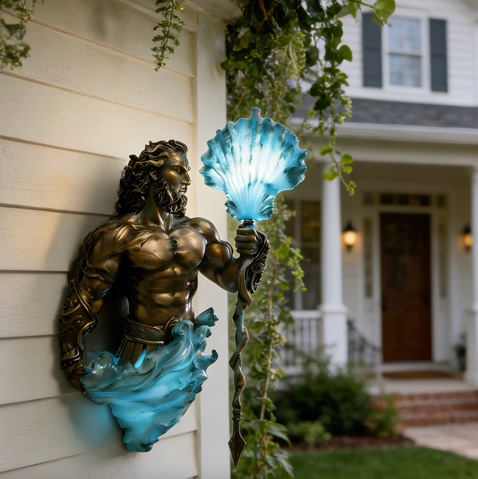 Poseirion™ – Titan of the Seas Glow Wall Lamp