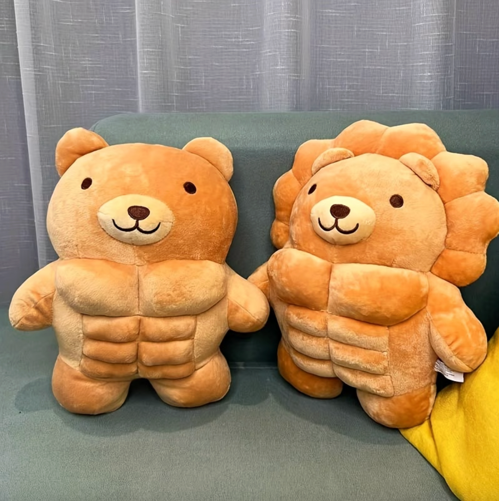 BuffBear™ – Muscle Teddy Plush