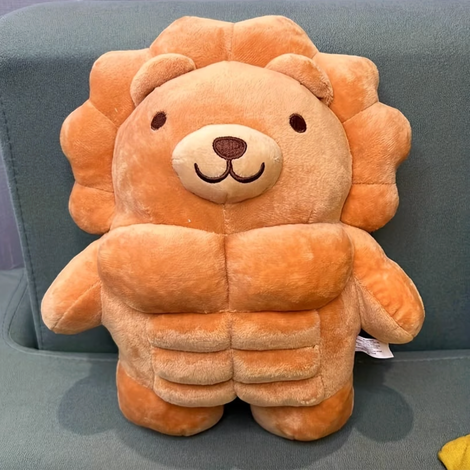 BuffBear™ – Muscle Teddy Plush Lion