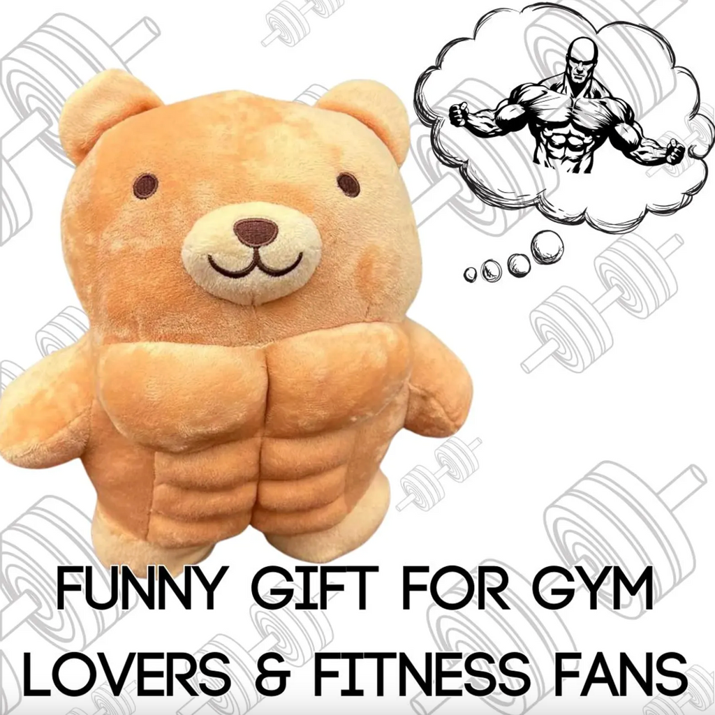 BuffBear™ – Muscle Teddy Plush
