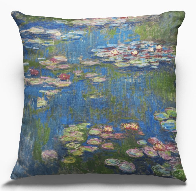 Monet Cushion Cover Water Lilies