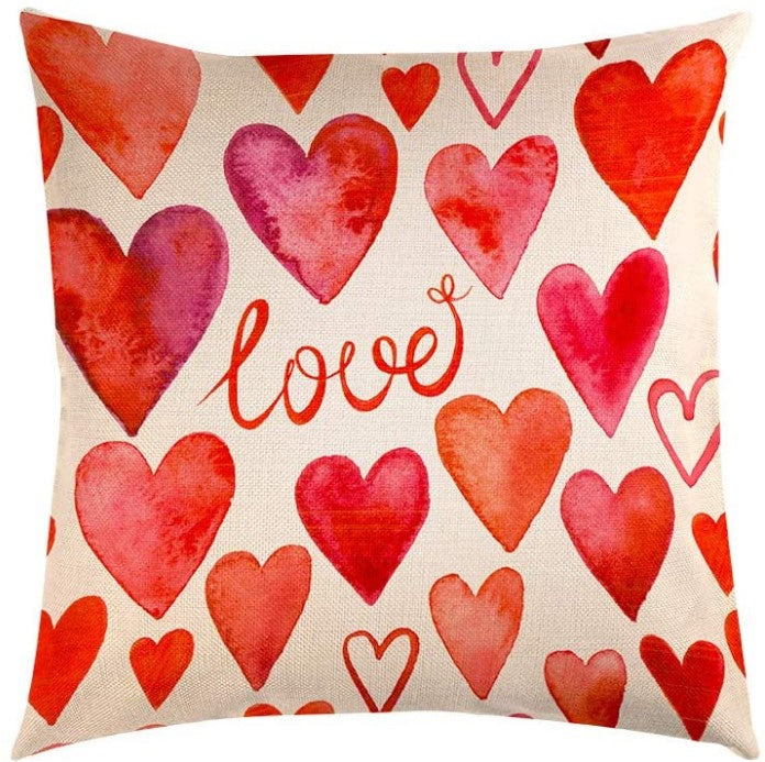 Hearts Cushion Covers Love