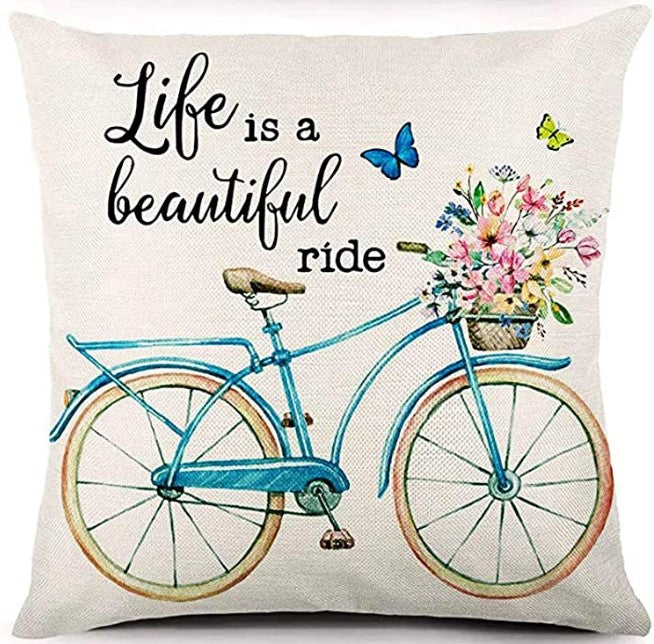 Spring Fresh Cushion Covers Life is Beautiful