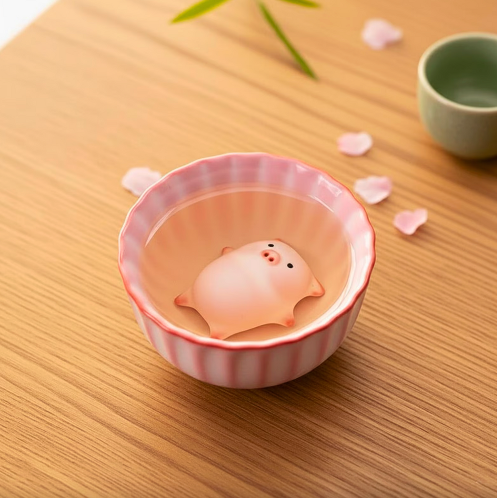 Bubbly Piggy™ Tea Cup