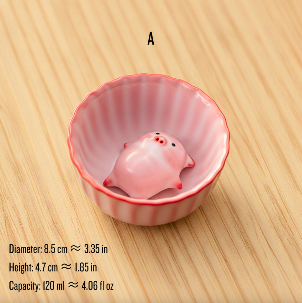 Bubbly Piggy™ Tea Cup