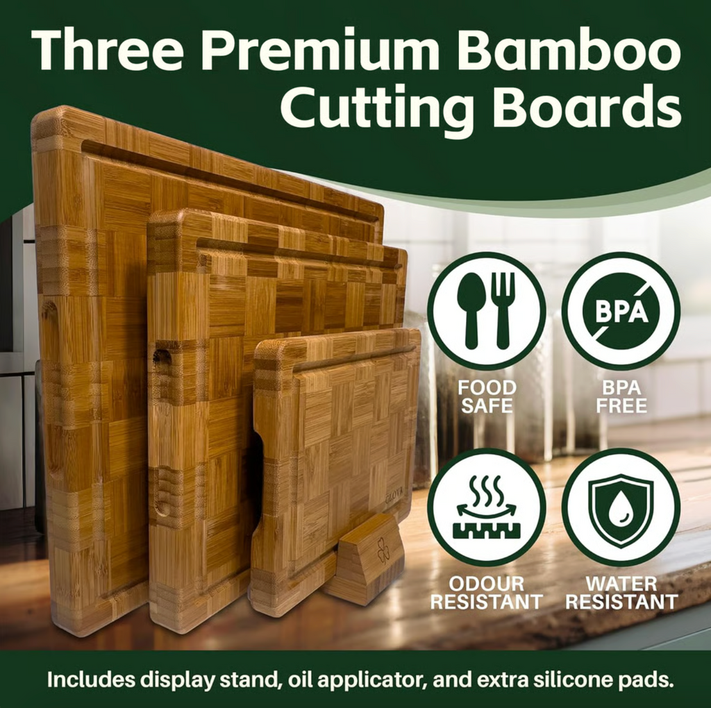 BambooPro™ Chef Board Trio