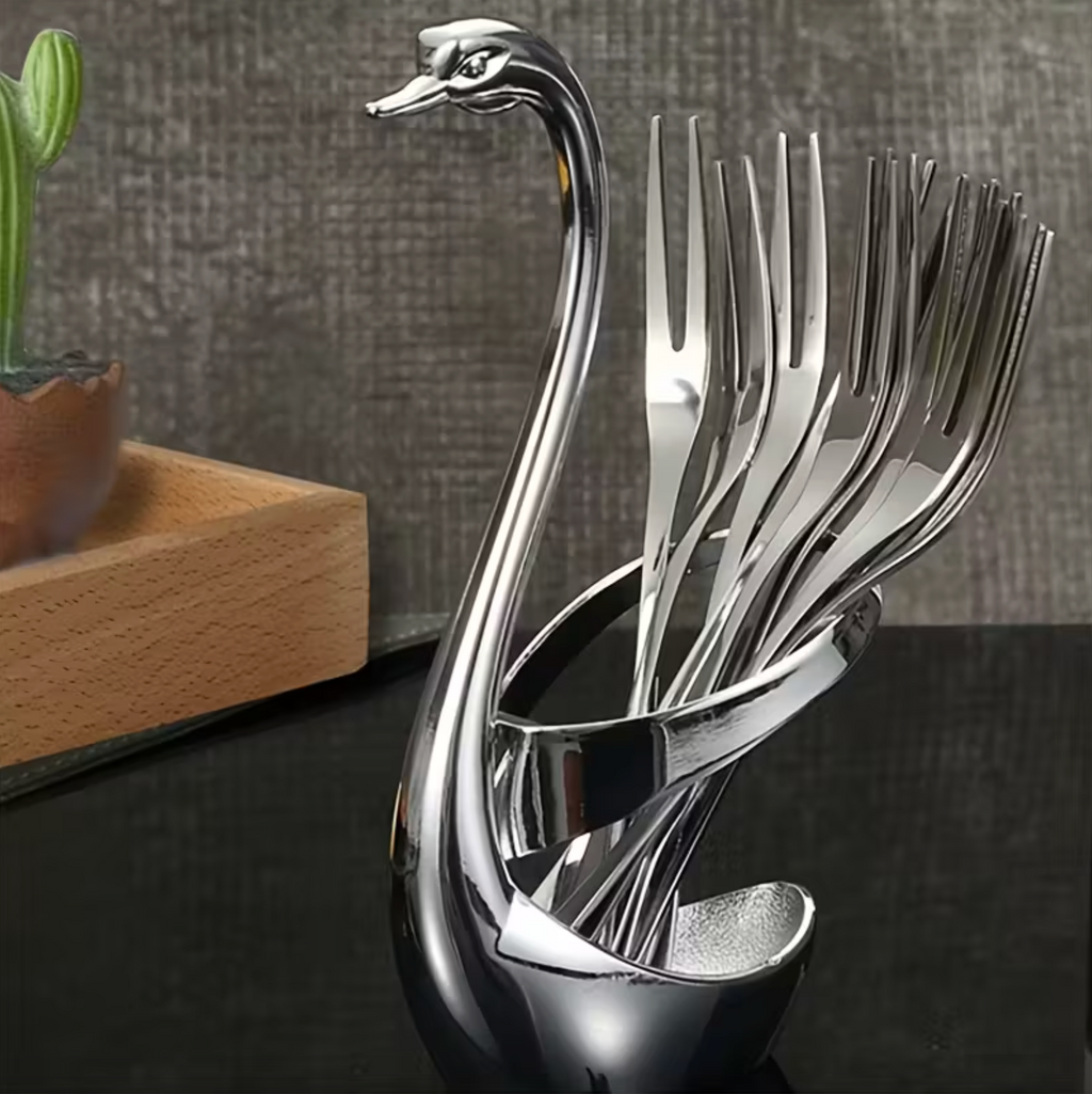 SilverSwan™ Elegant Cutlery Rack (Buy 1 Get 1 FREE)