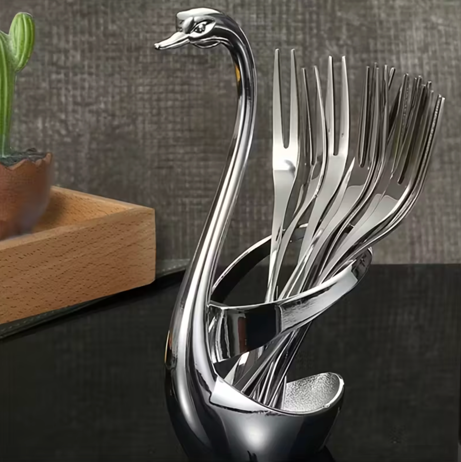 SilverSwan™ Elegant Cutlery Rack (Buy 1 Get 1 FREE)