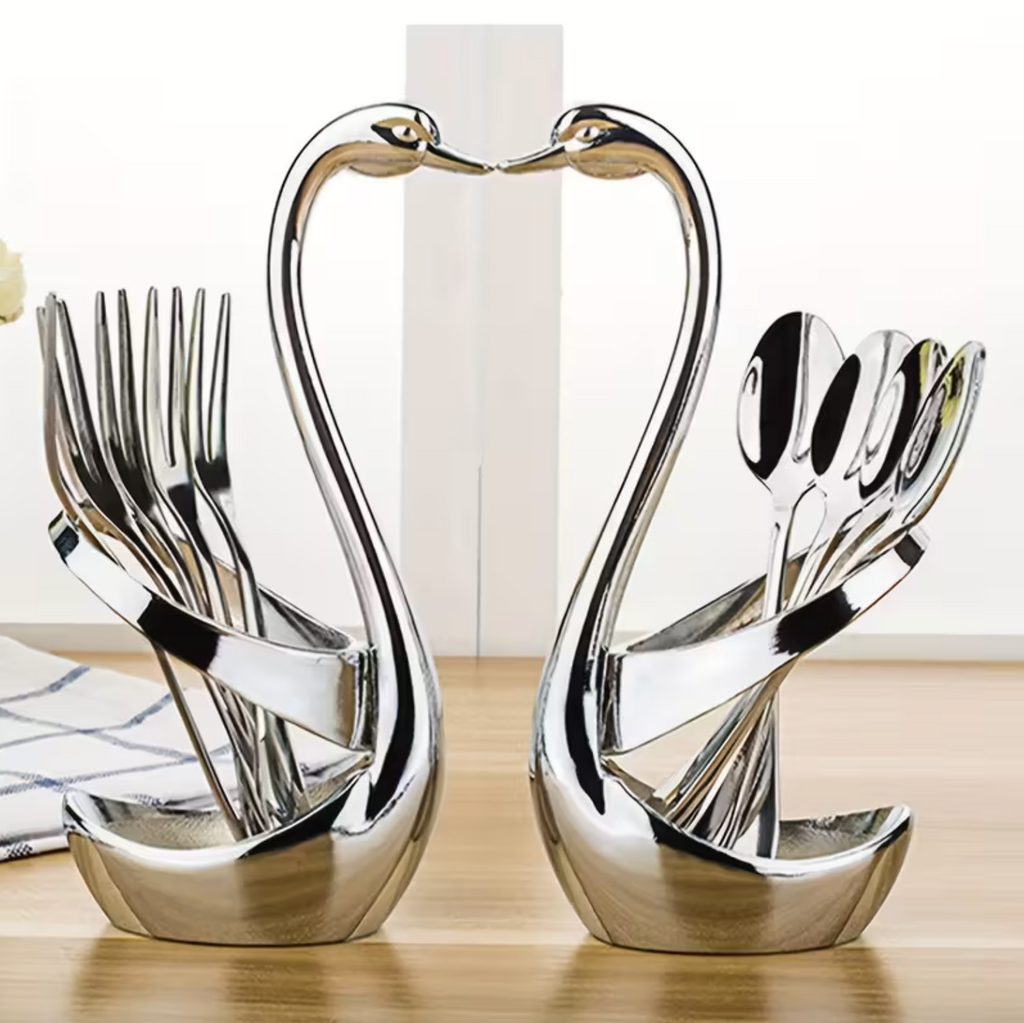 SilverSwan™ Elegant Cutlery Rack (Buy 1 Get 1 FREE)