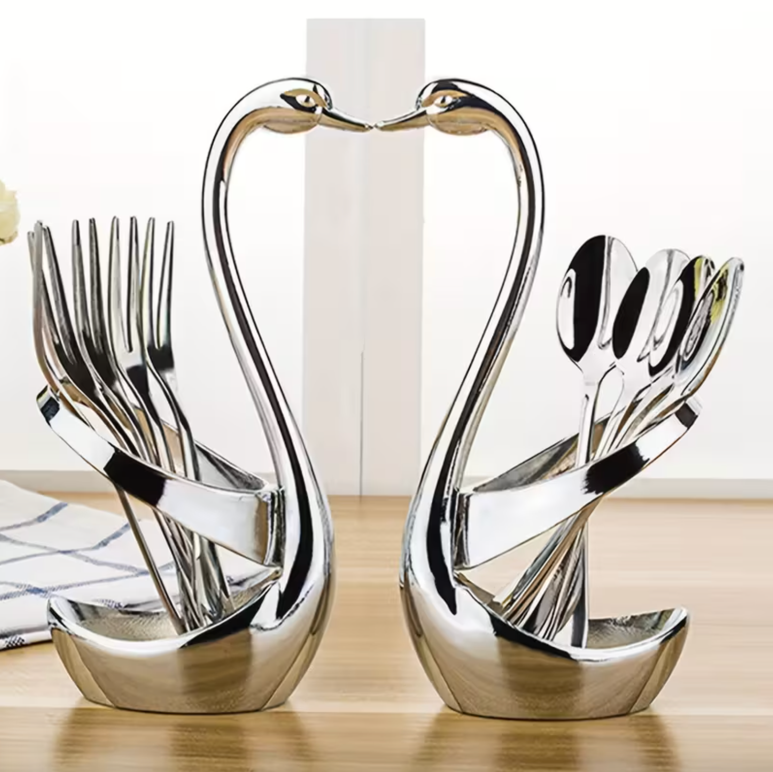SilverSwan™ Elegant Cutlery Rack (Buy 1 Get 1 FREE)