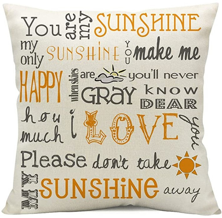 Cheerful Cushion Covers Positivity