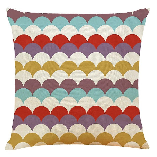Picturesque Cushion Cover Puff