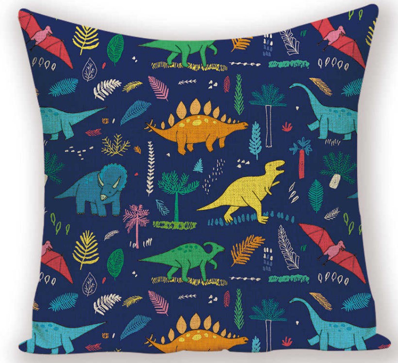 Dino Cushion Covers Historic