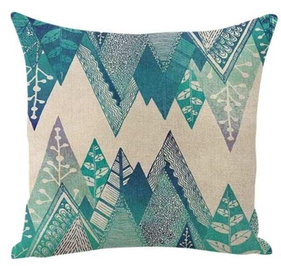 Cerulean Cushion Covers Mirroring