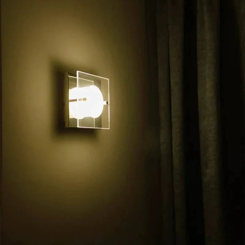 Reflector Cube Wall Sconce