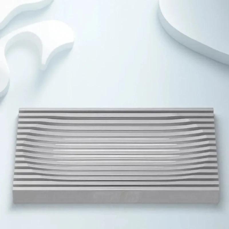 Linear Flow Soap Dish Grey