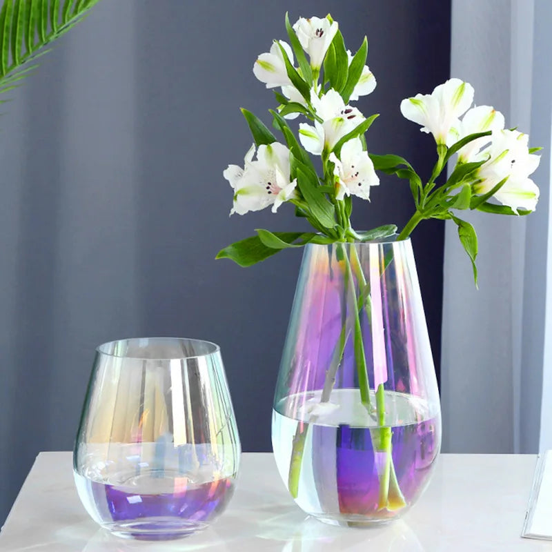 Aura Glow Glass Vase