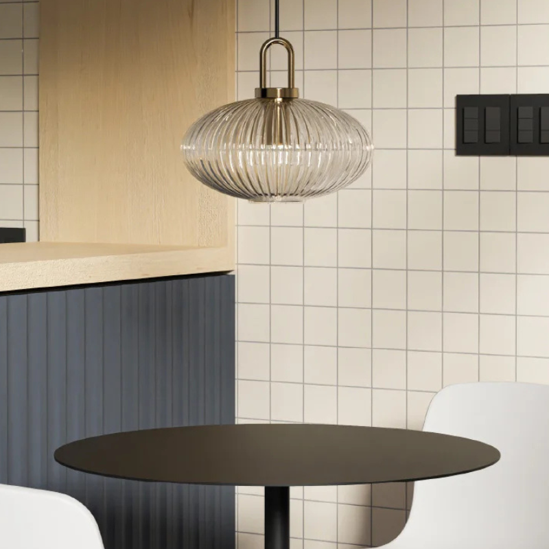 Clara Ridge Glass Pendant Lamps