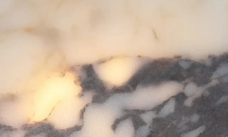 Carrara Marble Eclipse Lamp