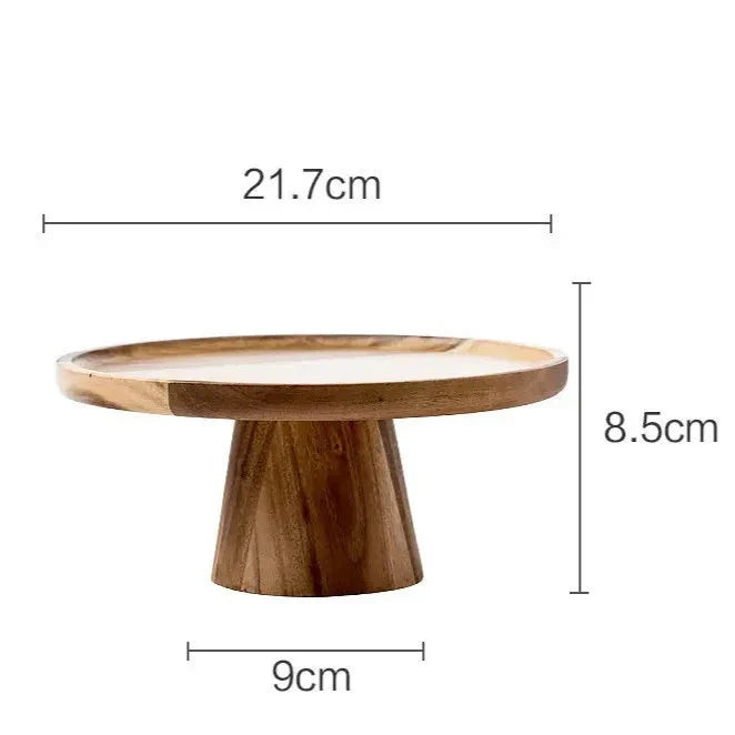 Wood Food Stand