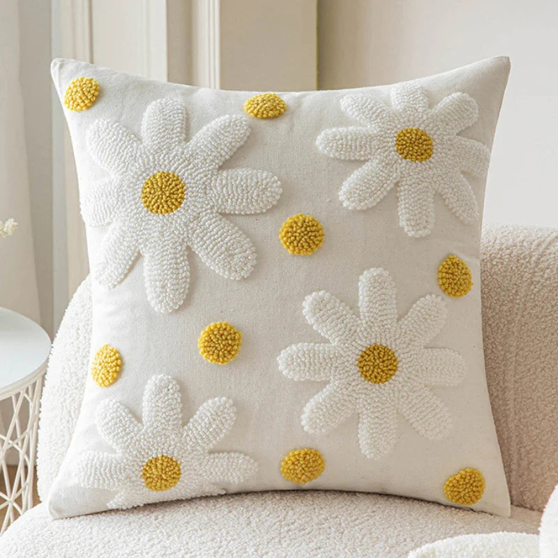 Hareloom & Daisy Bloom Pillow Cover Big Daisy