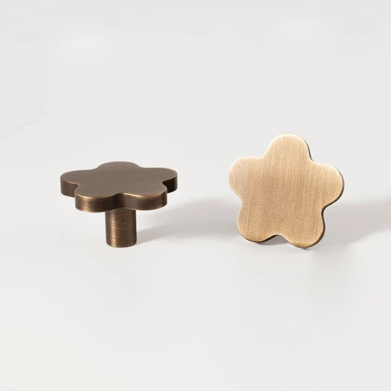 Whimsy Brass Cabinet Knobs
