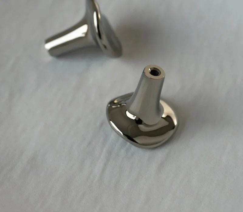 Chanterelle Brass Cabinet Knob