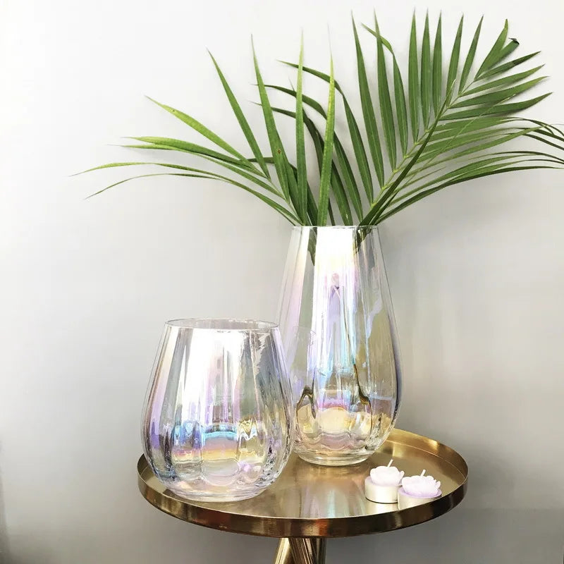 Aura Glow Glass Vase