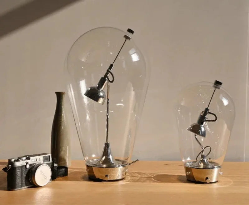 Gravita Chrome Dimmable Table Lamp